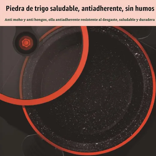 Vista 6 de Olla de presión micro de cerámica multifuncional eficiente 7L para cocinar rápidamente utensilios de cocina caseros