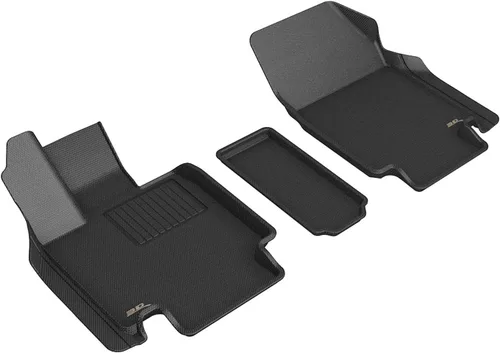 Vista 7 de 3D MAXpider Tapete Elitect de ajuste personalizado (negro) compatible con Tesla Cybertruck 2024-2026 - R1 R2