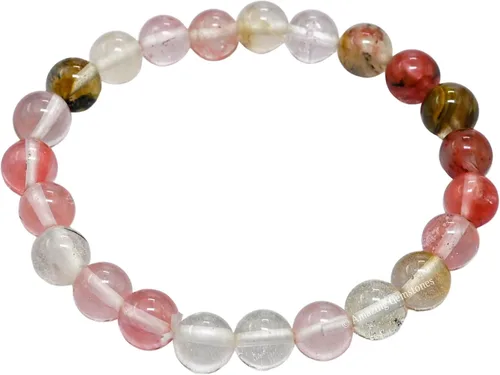 Vista 419 de Amazing Gemstone Crystal Bracelet for Women Men's Gifts - Protection Healing Crystal Bracelet - 8mm Gemstone Beaded Stretchable Bracelet Pulseras