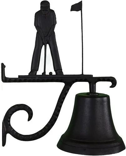 Vista 27 de Montague Metal Products Campana de fundición con oso negro