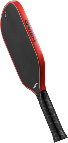 Vista 4 de HEAD Radical Tour EX - Pala de pickleball cruda, color negro/naranja, 4 1/8 / 8.1 onzas