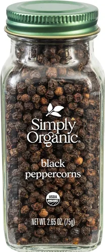 Vista 7 de Simply Organic, Granos de pimienta negra, 2.65 oz