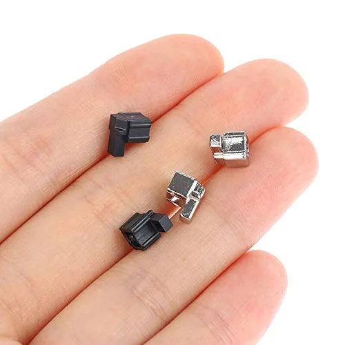 Vista 4 de GGZone Left Right Slider Buckle Metal Lock Latch Bracket Replacement for Nintendo Switch Joy-Con Repair Tool Parts NS JoyCon Controller