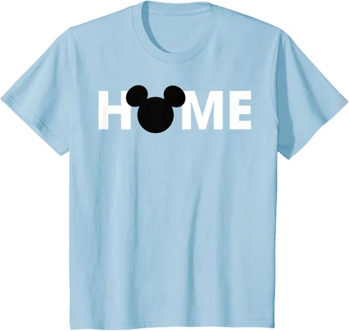 Vista 12 de Disney Mickey And Friends Mickey Silhouette Home - Camiseta, gris, S Gris Oscuro