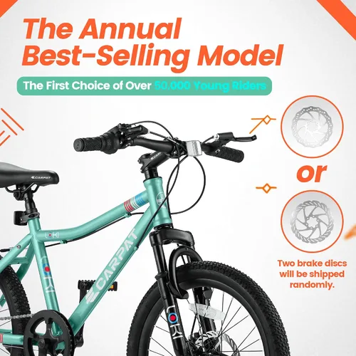 Vista 8 de Full Suspension Mountain Bike 21-Speed Verde