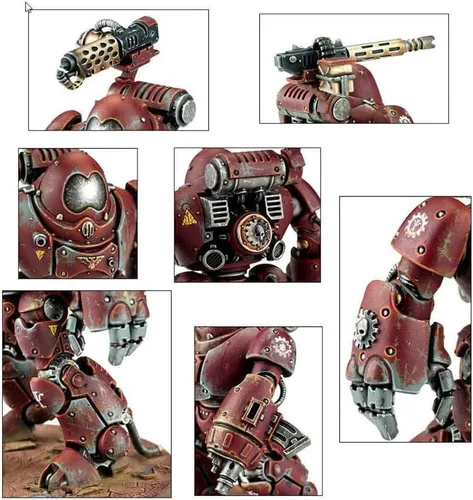 Vista 4 de Games Workshop 99120116019" Adeptus Mechanicus Kastelan Robots Figura