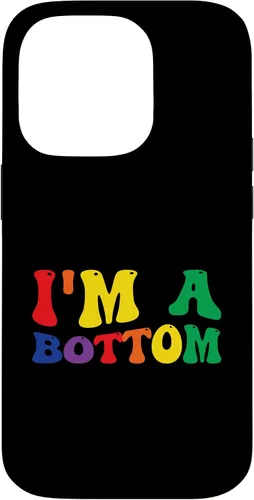 Vista 17 de Funny Gay Pride Rainbow Flag I'm A Bottom Case for iPhone 16