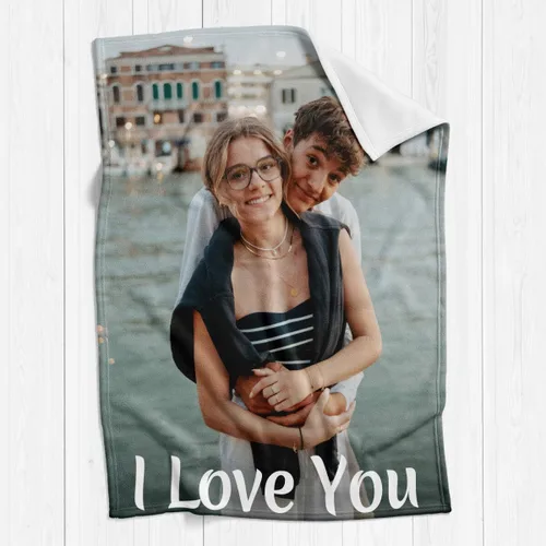 Vista 5 de Regalos para mujeres/hombres, manta personalizada de cumpleaños con imagen, mantas personalizadas con fotos, día de San Valentín, Navidad, regalos