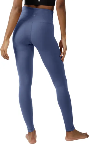 Vista 4 de 90 Degree by Reflex - Leggings con función de control de abdomen, de cintura alta y confeccionados con tejido Power Flex