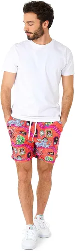 Vista 87 de Opposuits Traje de baño combinado de verano - Conjunto de dos piezas a juego para hombre - Ropa de natación de playa