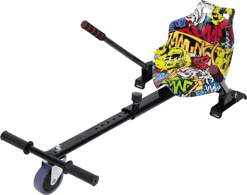 Vista 8 de Hoverboard - Accesorio de asiento de kart para scooter de equilibrio automático de 6.5 pulgadas, 8 pulgadas, 10 pulgadas, longitud de marco
