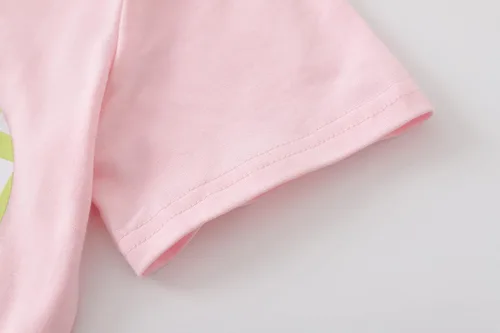 Vista 5 de Vopmocld Camisón suave de verano de manga corta para niñas grandes Palta