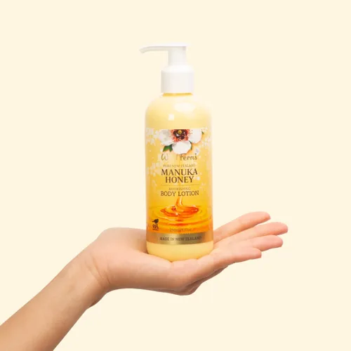 Vista 4 de Wild Ferns Loción Corporal Nutritiva Miel de Manuka