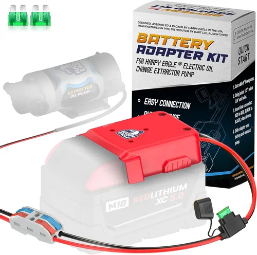 Vista 9 de Bomba Extractadora de Aceite Eléctrica Harpy Eagle 12/24V 100W, Bomba Extractadora de Líquido de Cambio de Aceite Portátil para Automotriz, Coches