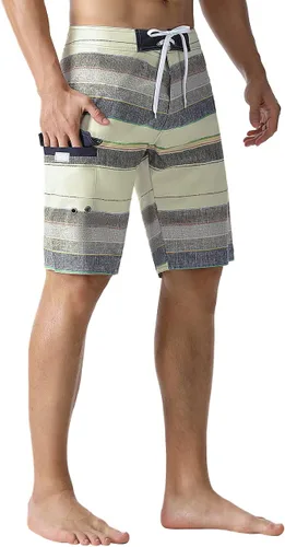 Vista 2 de Nonwe Pantalones cortos deportivos de secado rápido para hombre con forro