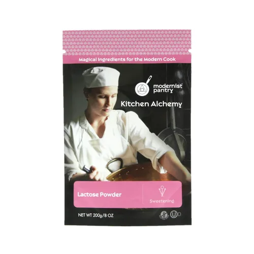 Vista 7 de Polvo puro de lactosa sin gluten OU lácteos certificado Kosher - 1kg/2.2lbs/36oz.