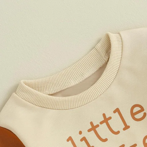 Vista 4 de FYBITBO Conjunto de sudadera de manga larga para bebé, niño, niña, Navidad, otoño, invierno