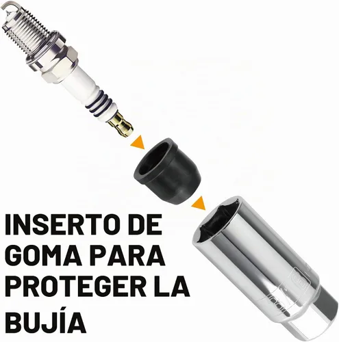 Vista 2 de Powerbuilt Juego de bujías de bujía de 5 piezas, 3/8 pulgadas, SAE