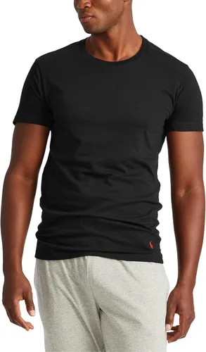 Vista 3 de RALPH LAUREN - Camisetas de algodón ajustadas para hombre, paquete de 3