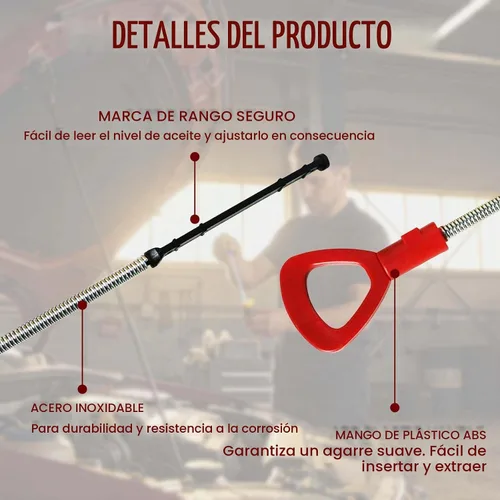 Vista 3 de Repuesto de herramienta de varilla de líquido de transmisión para Mercedes Benz y Dodge Sprinter Freightliner Van 722.6 722.7 722.8 722.9, reemplaza