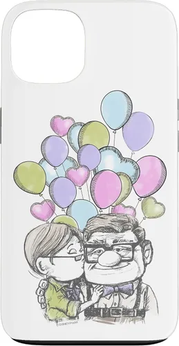 Vista 7 de Disney Pixar Up Carl & Ellie Sketch - Carcasa para iPhone 17