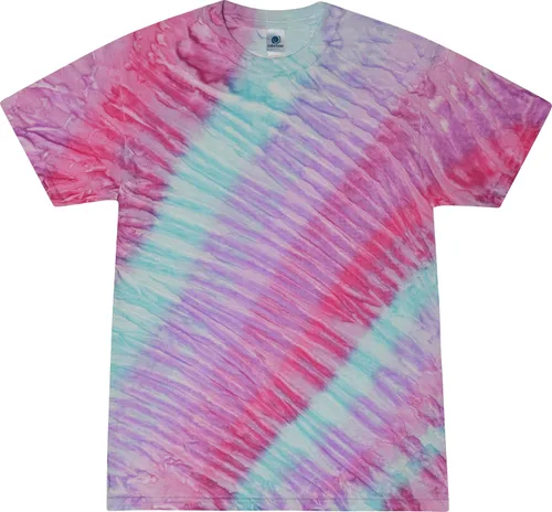 Vista 87 de Colortone Camisetas Tie Dye para Hombre y Mujer - Camisetas de manga corta unisex Tie-Dye para adultos Acadia