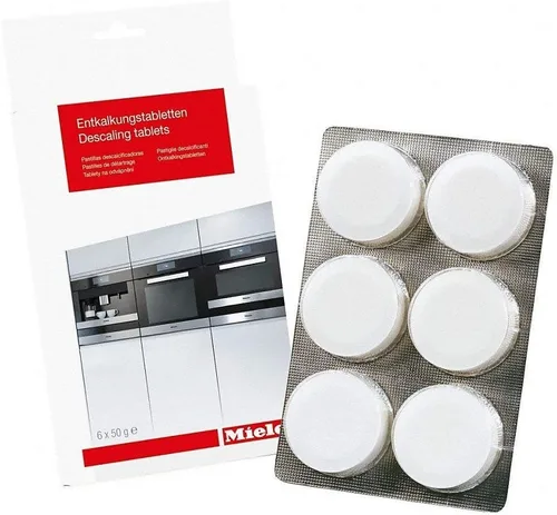 Vista 2 de Miele Tabletas de limpieza para máquinas de café (10 unidades) y tabletas de descalcificación (6 unidades)