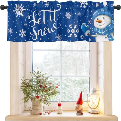 Vista 13 de Cortinas modernas de mosaico en blanco y negro para sala de estar, dormitorio, baño, ventana de cocina, cenefa de panel con bolsillo para barra
