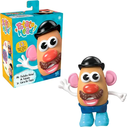 Vista 6 de Mr. Potato Head Mr. Potato Head Set con 13 piezas y piezas, juguetes para niños y preescolares para niños y niñas de 2 años en adelante