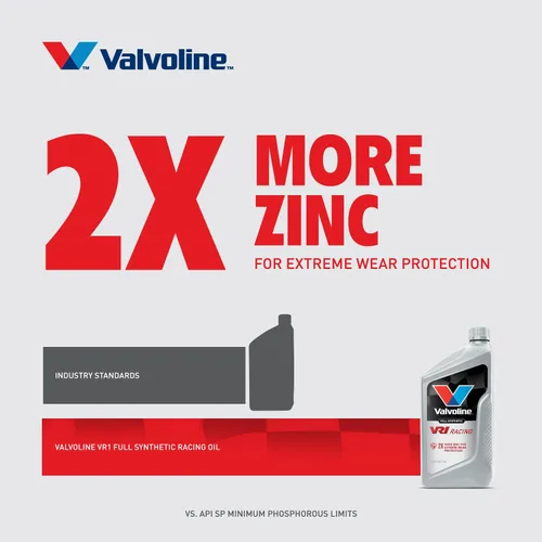 Vista 6 de Valvoline Aceite de motor sintético SAE 20W-50 VR1 Racing 1 QT