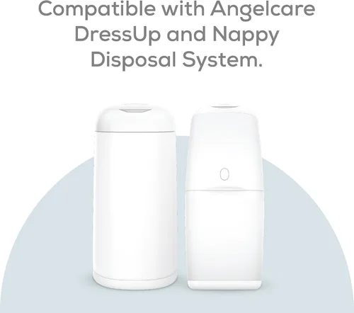 Vista 7 de Angelcare Diaper Bin Refills, Pack of 6