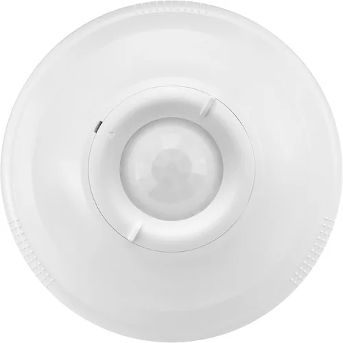 Vista 2 de Maxxima Sensor de ocupación PIR de 360 grados para montaje en techo, sensor de movimiento cableado, compatible con LED, solución de detección
