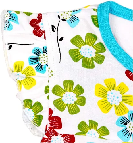 Vista 3 de Juego de ropa de juego para niña de 2 piezas, con lazo y adornos