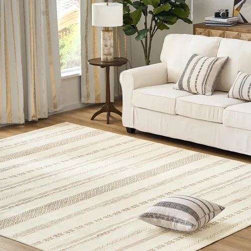Vista 213 de jinchan Alfombra marroquí de pasillo 2x6 - Alfombra de pasillo lavable a máquina para cocina, alfombra moderna geométrica suave de pelo bajo