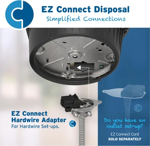 Vista 5 de InSinkErator EVOLUTION 0.75HP 3/4 HP, Advanced Series EZ Connect - Eliminación de basura de alimentación continua para alimentos y residuos