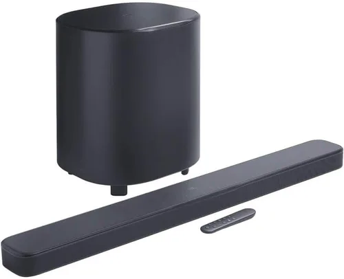 Vista 3 de JBL BAR500M2KIT1 Barra de sonido de 5.1 canales con subwoofer inalámbrico Dolby Audio Sonido envolvente Bluetooth HDMI ARC Streaming