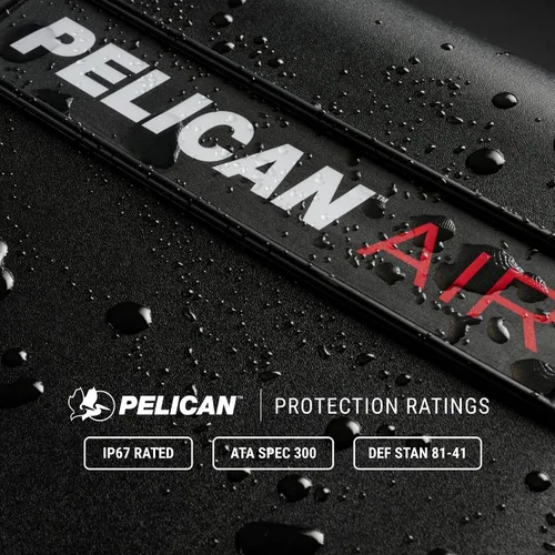 Vista 10 de Estuche Pelican Air 1535 sin Espuma - Negro
