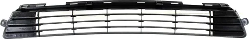 Vista 5 de Evan Fischer Rejilla de parachoques compatible con Toyota Corolla 2011-2013, frontal, negro texturizado, Base/CE/S/XRS