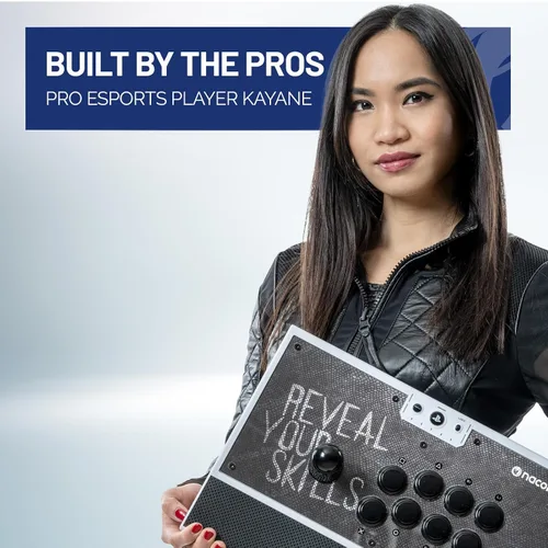 Vista 8 de NACON Daija Arcade Fight Stick Officially Licensed for PlayStation PS5, PS4 and Windows 10 11 PC