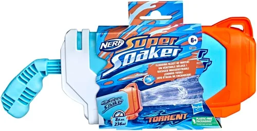Vista 3 de NERF Super Soaker Torrent Water Blaster, diversión al aire libre para niños, adolescentes y adultos