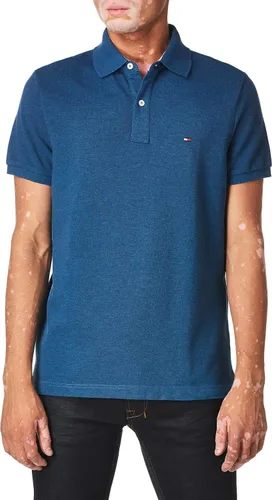 Vista 64 de Tommy Hilfiger Polo de piqué de algodón de manga corta para hombre en ajuste regular