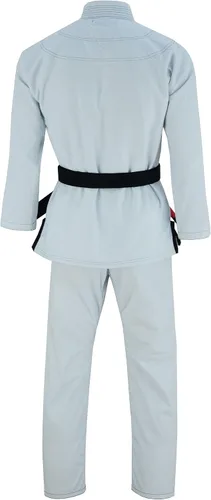 Vista 4 de JAGUAR PRO GEAR Athlete Series Brazilian Jiu Jitsu Unisex para niños y adultos Kimono Gi uniforme ligero con cinturón blanco