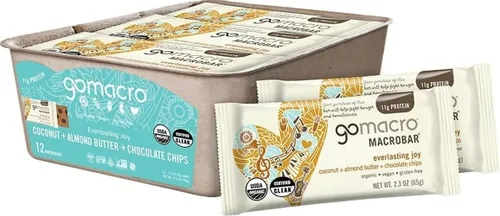 Vista 23 de Barritas de proteína GoMacro veganas y orgánicas