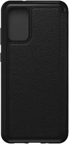 Vista 3 de OtterBox Strada Series - Funda para Galaxy S20+/Galaxy S20+ 5G (solo no compatible con ningún otro modelo de Galaxy S20) - Shadow (negro/peltre)