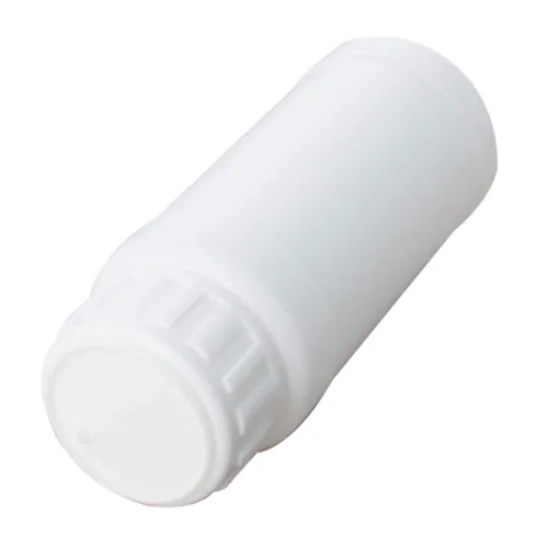 Vista 5 de Bettomshin 5 botellas de plástico PE de 3.4 fl oz (grado alimenticio) con tapas, botella de muestra de laboratorio, botellas de plástico de boca