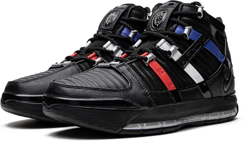 Vista 2 de Nike Mens Lebron 3 DO9354 001 The Shop - BlackRed