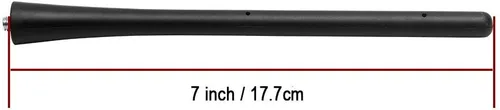 Vista 8 de Antena para Infiniti JX35 FX37 QX60 QX70 EX35 EX37 FX35 FX45, Antena Corta de Reemplazo Infiniti, Antena Trasera de Goma Infiniti de 7 Pulgadas