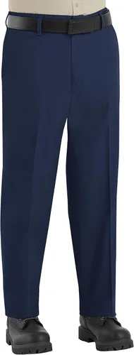 Vista 6 de Pantalones elásticos para hombres, de la marca Red Kap Negro