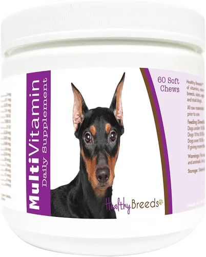 Vista 177 de Healthy Breeds Affenpinscher - Masticables blandos multivitamínicos, 60