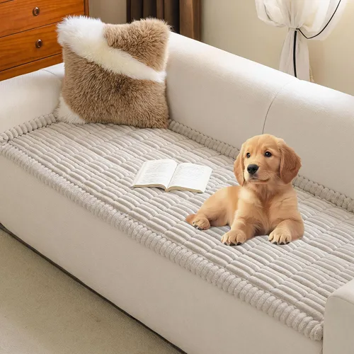 Vista 11 de MYSKY HOME Fundas de sofá para sofá de 2 cojines, funda de sofá para perros, fundas de sofá para mascotas lavables, fundas de sofá suaves